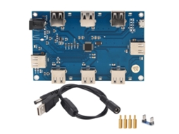 Solda Manual Para Placa Mister Usb Hub V2. 1 Para Acessório De 8 Portas Usb Mister Fpga Aquaforge
