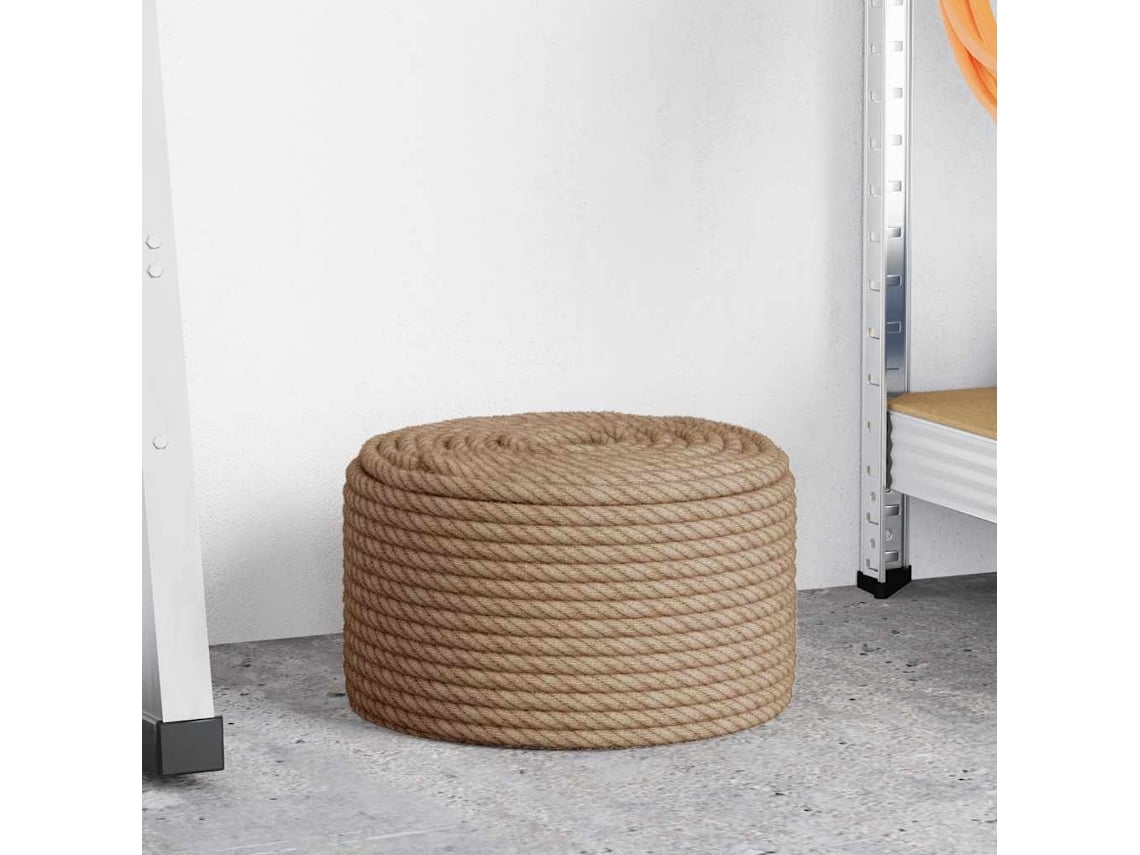 Vidaxl Corda 100% Juta 10 Mm 100 M