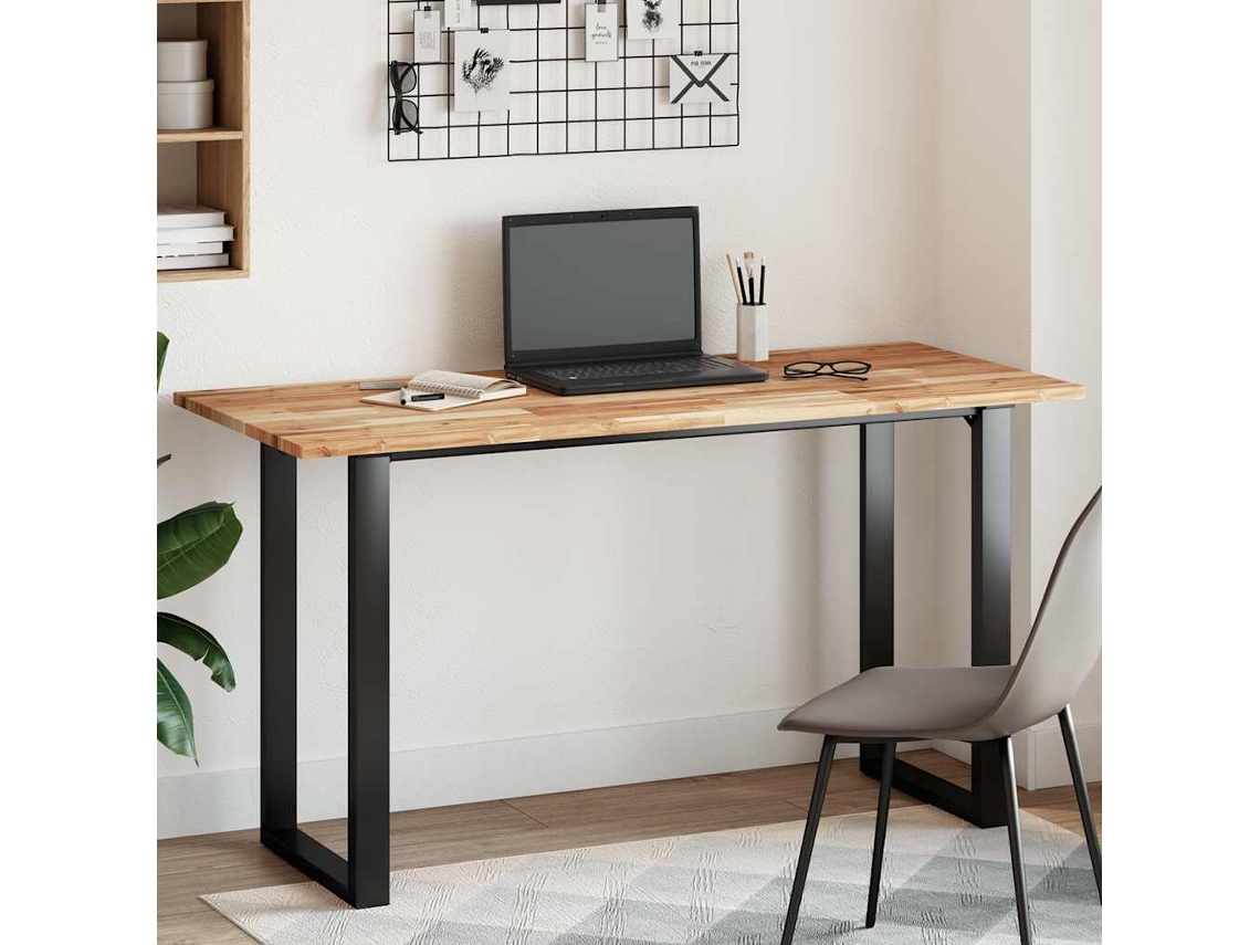 Vidaxl Tampo De Mesa Retangular 140x60x2 Cm Madeira De Acácia Maciça