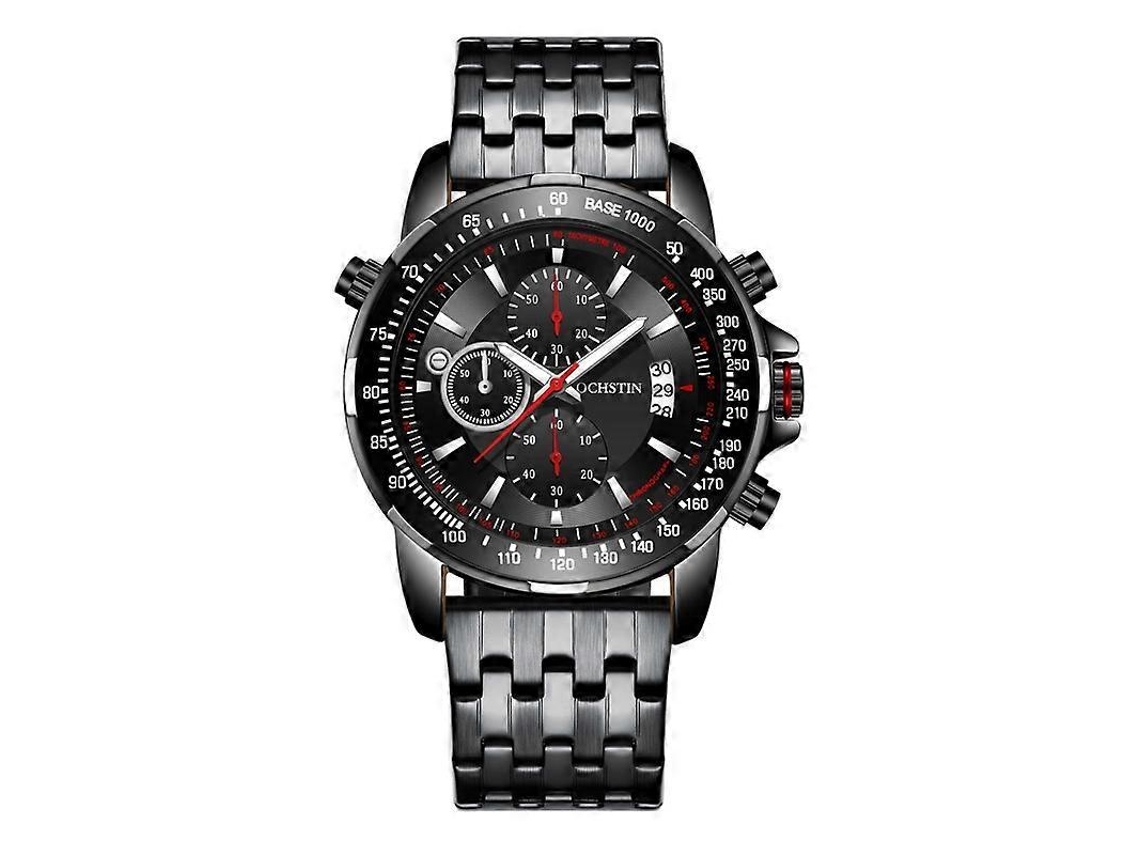 Relógio Masculino Multifuncional De Quartzo Ochstin 7261 Com Pulseira De Aço.