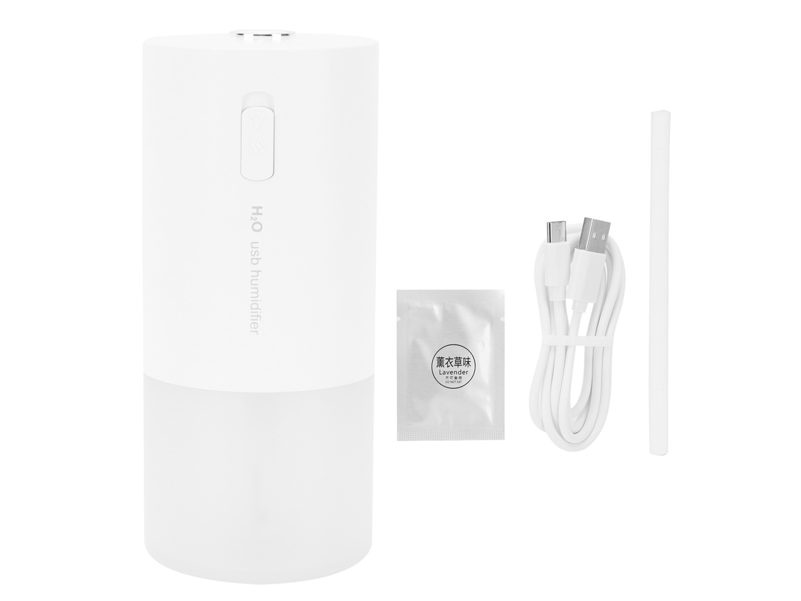 Humidificador USB 300ml com Luz Nocturna para Quarto LAXISCREED