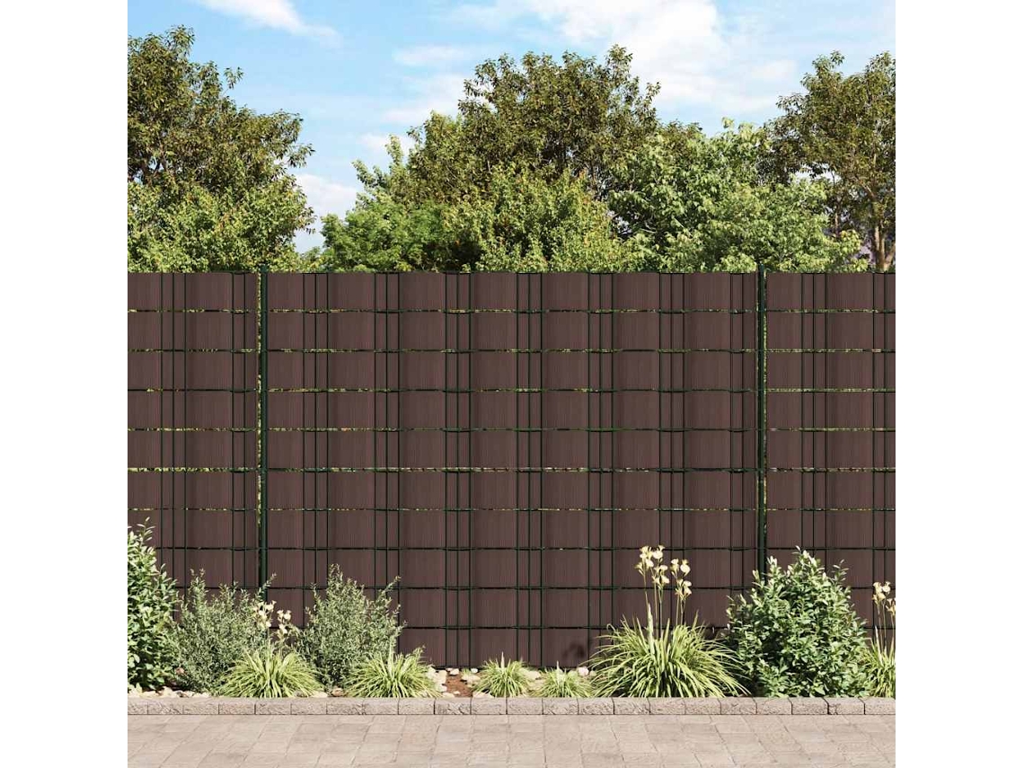 Vidaxl Fita De Privacidade Em Pvc, 140 X 0,19 M, Marrom