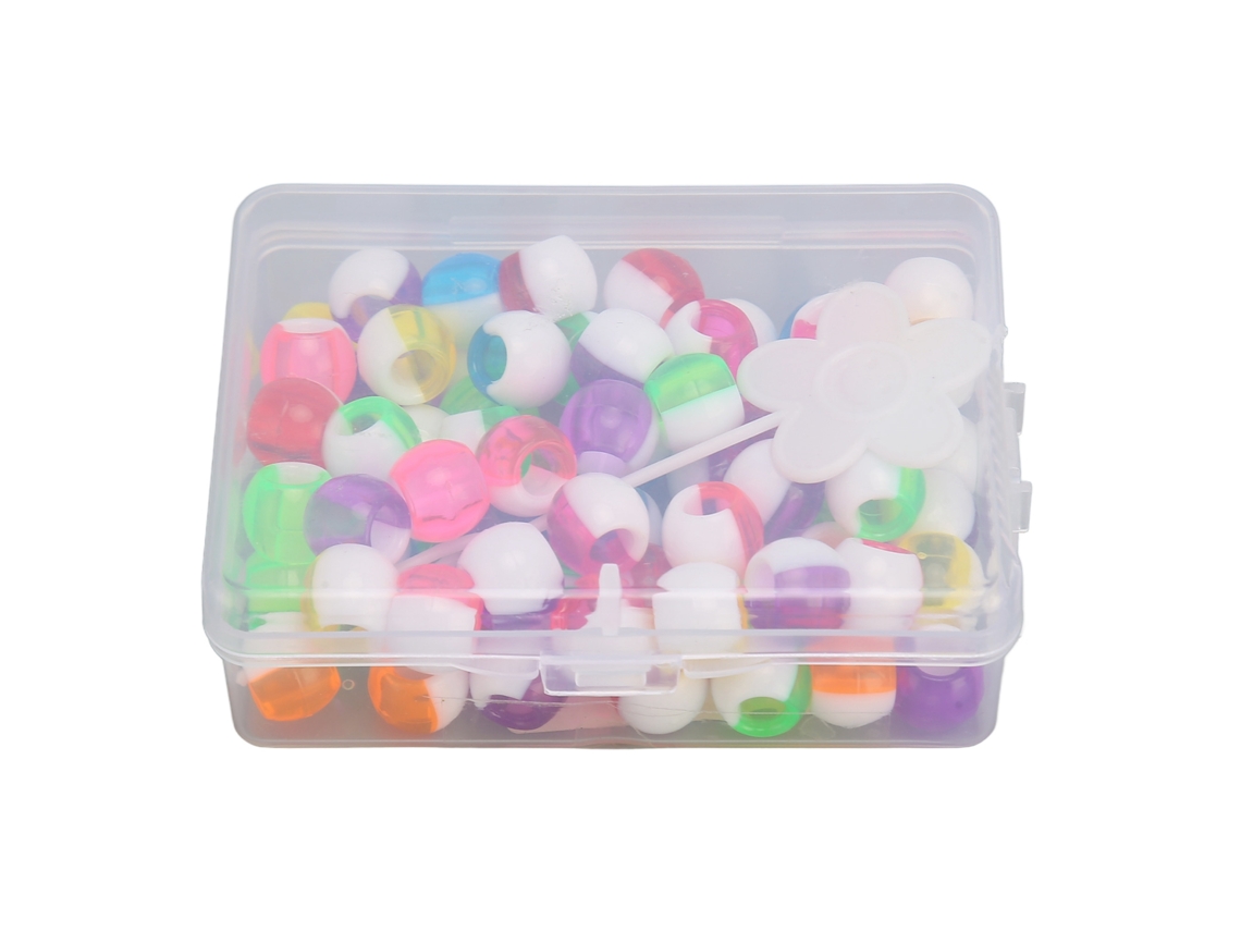 2026 75 Perlas de Acrílico Coloridas para Dreadlocks Diy Con Insertador de Cabello para Fiesta Y Boda