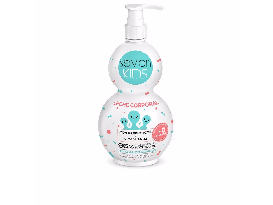 Leite Corporal Seven Kids The Seven Cosmetics Bebé Hipoalergénica 400 Ml