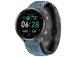Smartwatches Multifuncional Tela Full Touch Ips Hd de 1 3 Polegadas 30 Dias em Espera Azul YEMAESRE
