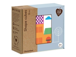 Clementoni Houses Forms 12 Silk-Screened Cubes