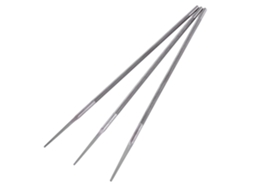 3pcs/set Lixas De Aço Redondo Para Afiar Cadeia De Serra Elétrica (4.8mm)