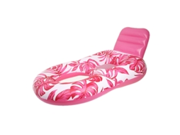 Boia Inflável Para Piscina Para Adultos, Espreguiçadeira Flutuante, Cadeira Flutuante, Boia Aquática Compatível Com Piscina, Rosa.