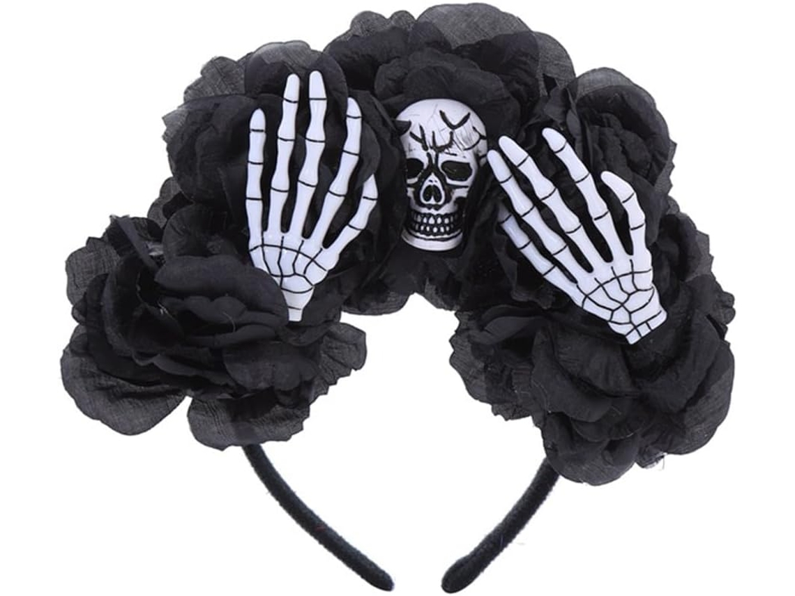Coroa de flores SFUSHOS para halloween