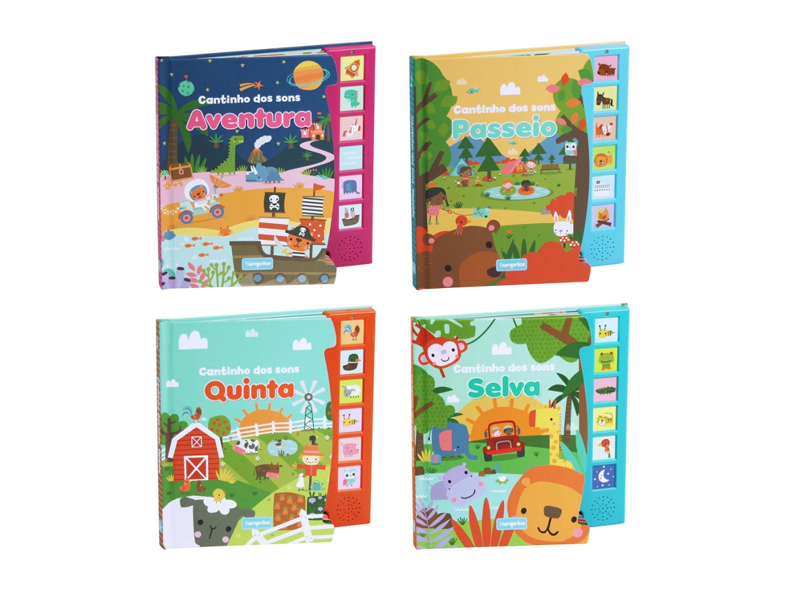Livro Cantinho dos sons de Europrice (Português - Capa Dura)
