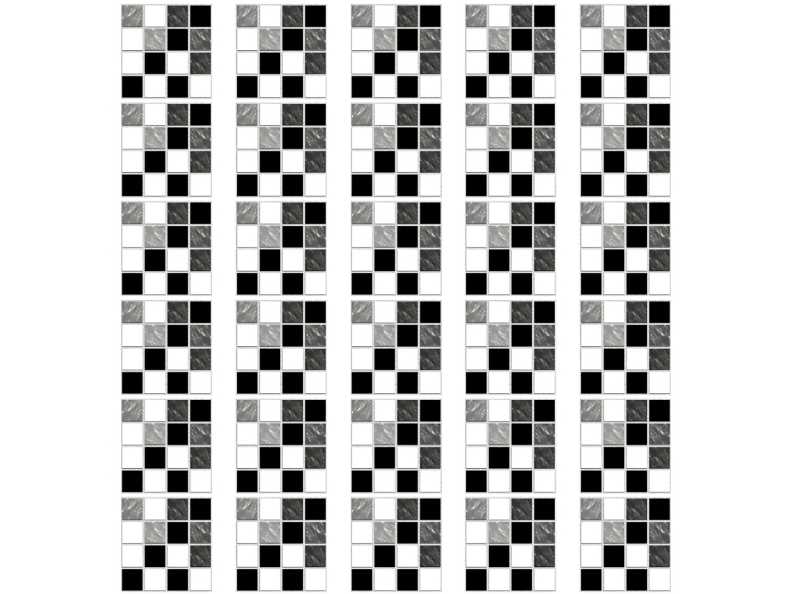 Autocolantes De Azulejos Criativos Foscos Para Decoração Diy, Autocolantes De Parede E Chão