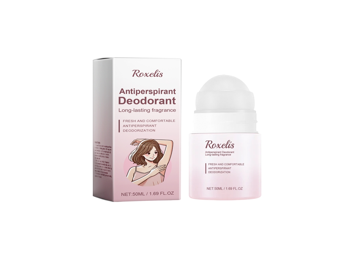 Antitranspirante com Rolamento e Fragrância