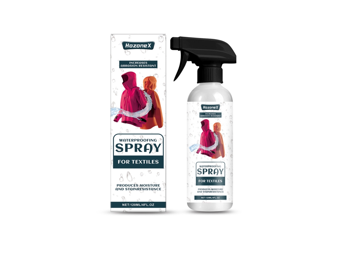 Spray Impermeabilizante Hozonex Textil Para Vários Tecidos Fácil De Usar