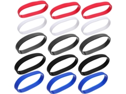 Homoyoyo Pacote Com 50-pulseiras De Silicone Para Homens, Pulseiras Esportivas De Silicone Em Grande Quantidade