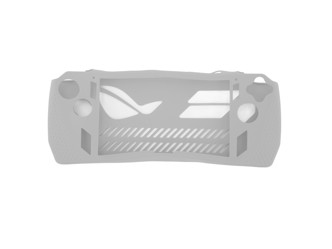 2026 funda Protectora de Silicona para Rog Ally Gris Blanco Anti rasguños Y Deslizamientos