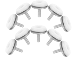 Conjunto De 10 Pés Niveladores Ajustáveis Para Móveis, Ideais Para Armários, Cômodas, Sofás E Mesas