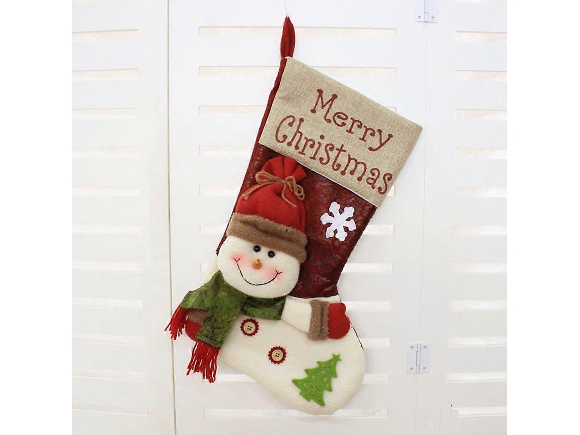 Grandes Meias De Natal Personalizadas Clássicas Do Papai Noel Olysi Shop