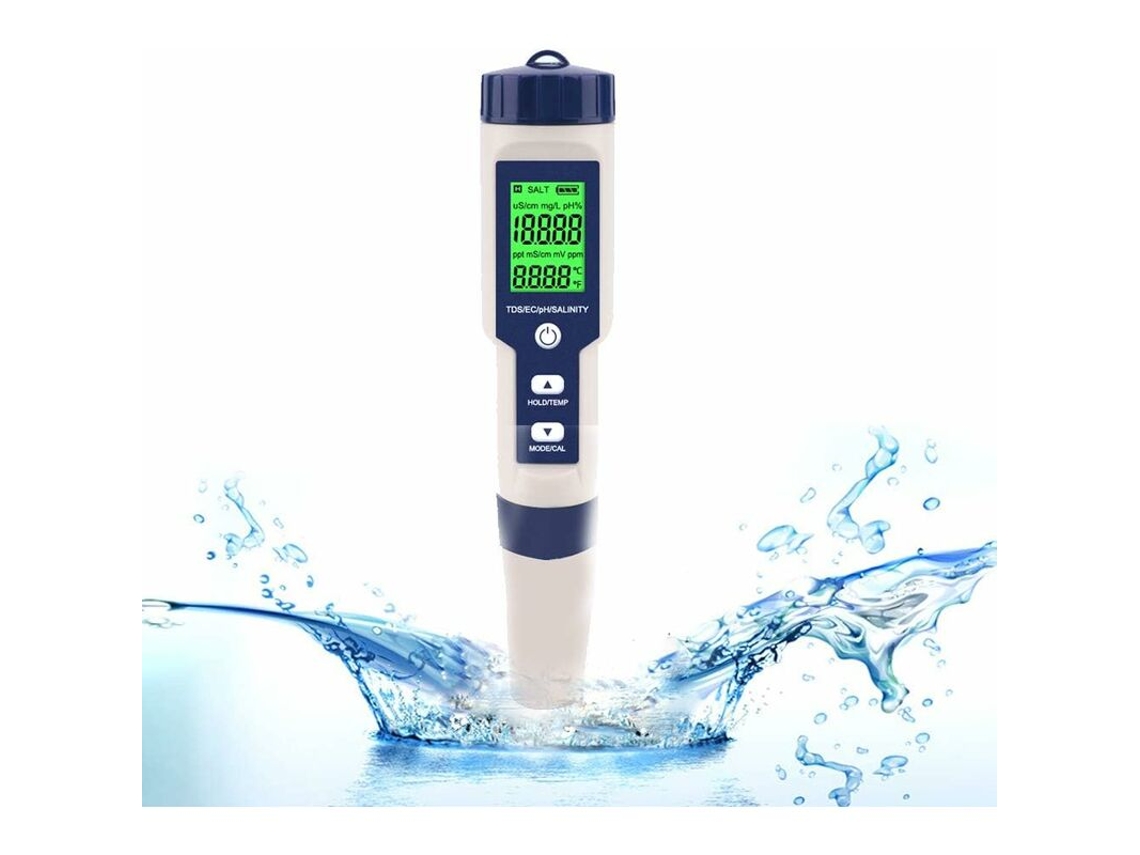 Termômetro Solar Digital Flutuante com Visor LCD e Cordão AQUAFORGE para Piscinas, Spas