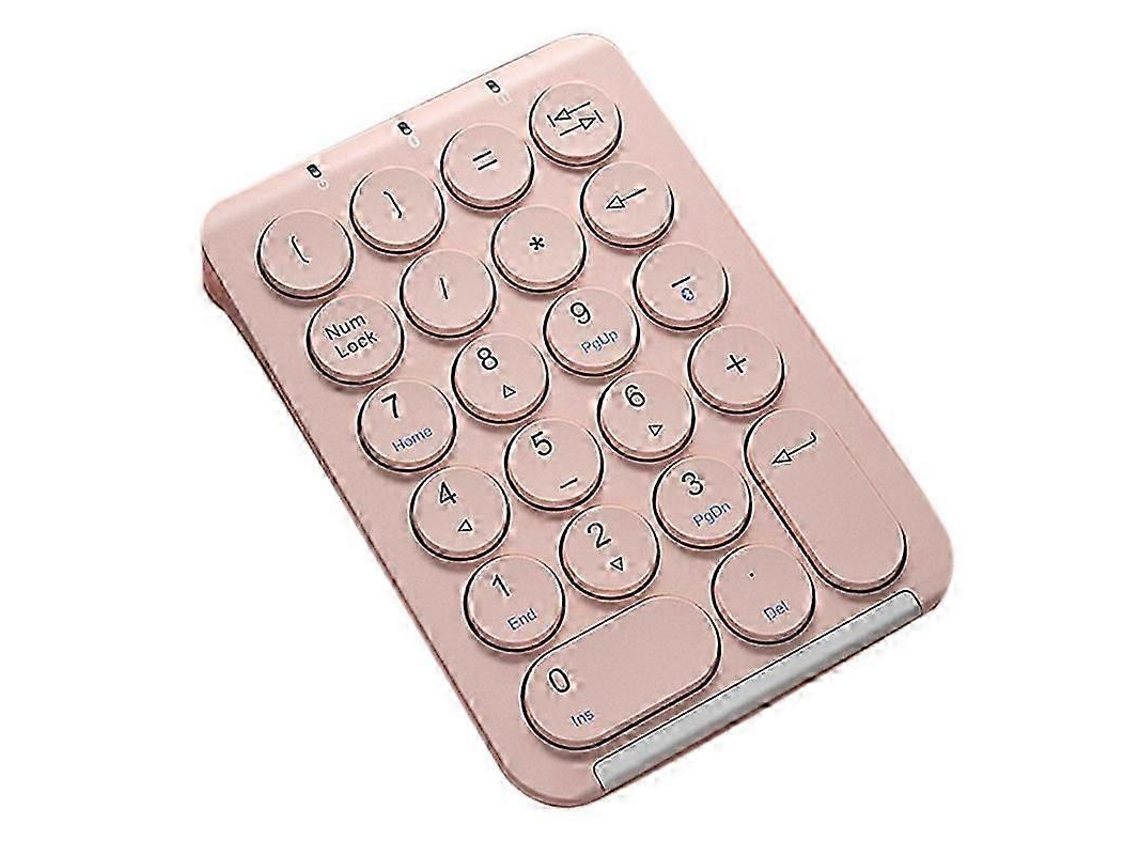 Teclado Numérico Sem Fio Bluetooth Com Teclas Redondas E 22 Teclas Recarregáveis Ly Ebike