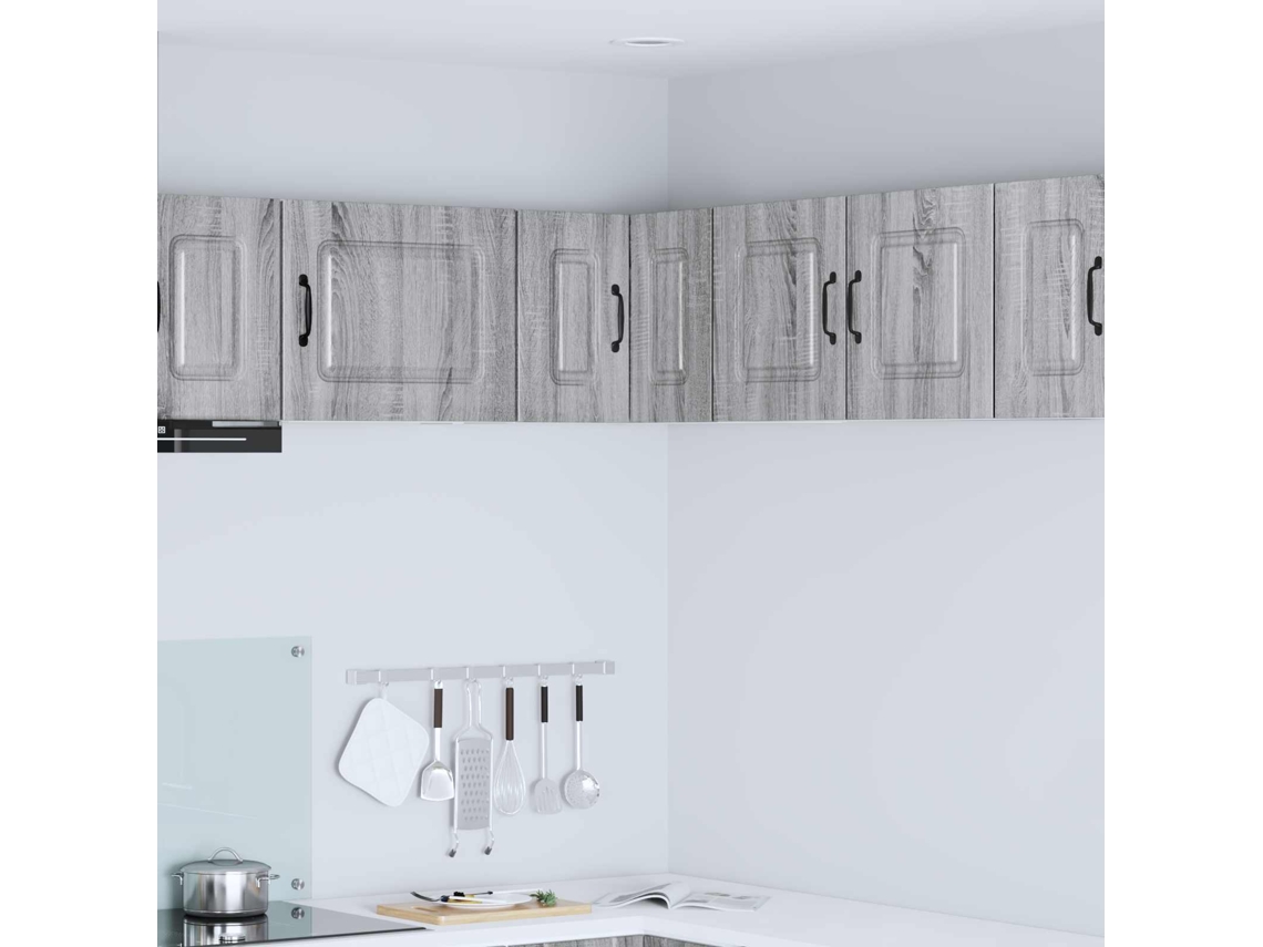 Vidaxl Painel De Lava-louça Kalmar Cinza Sonoma 57 X 57 X 40 Cm