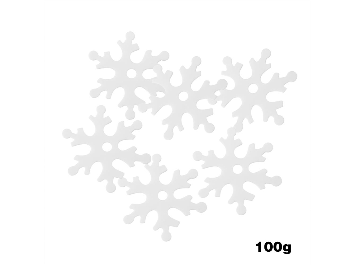 Confetes De Floco De Neve Simbólico Para Decoração De Festa