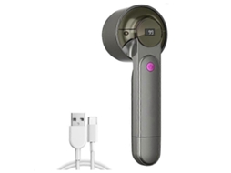 Removedor De Fiapos E Bolinhas Recarregável Para Tecidos, Com Visor Digital De Led. Remove Fiapos E Bolinhas De Roupas. Nostalgia88