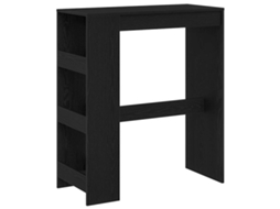 Bar Table, Bar Tables Vidaxl Preto Madeira Processada (n/a)