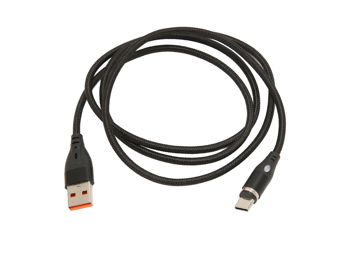 Mali cabo de Carregamento Magnético 9 Pinos Type C 120w Super Rápido com Adaptador para Celular e Notebook 1m