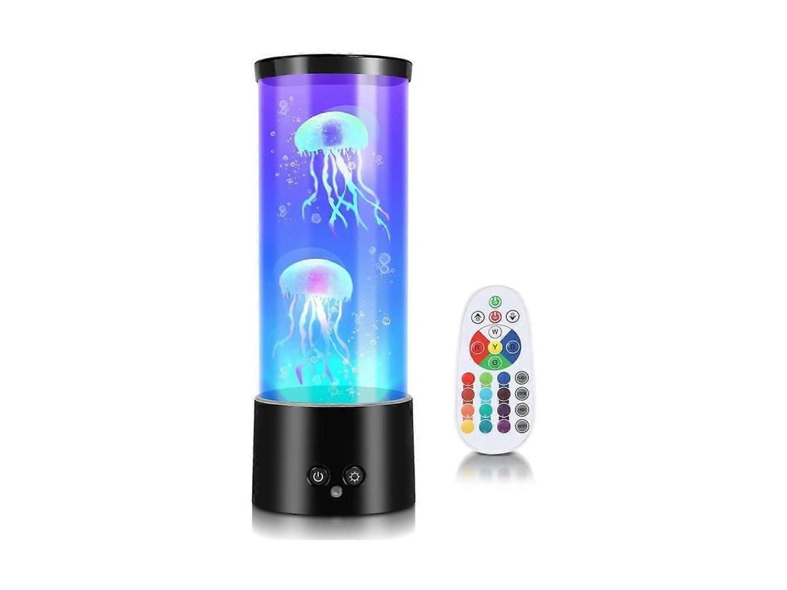 Lâmpada De Medusa Rgb Com 12 Cores E Modos De Mudança, Luz Noturna Relaxante Para Presente