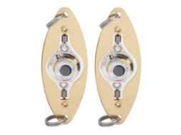 Lure Luz Led Peixe 2pcs Flashing Subaquática