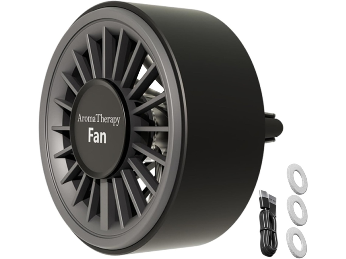 Mini Ventilador De Carro, Refrigerador Portátil Com Luz
