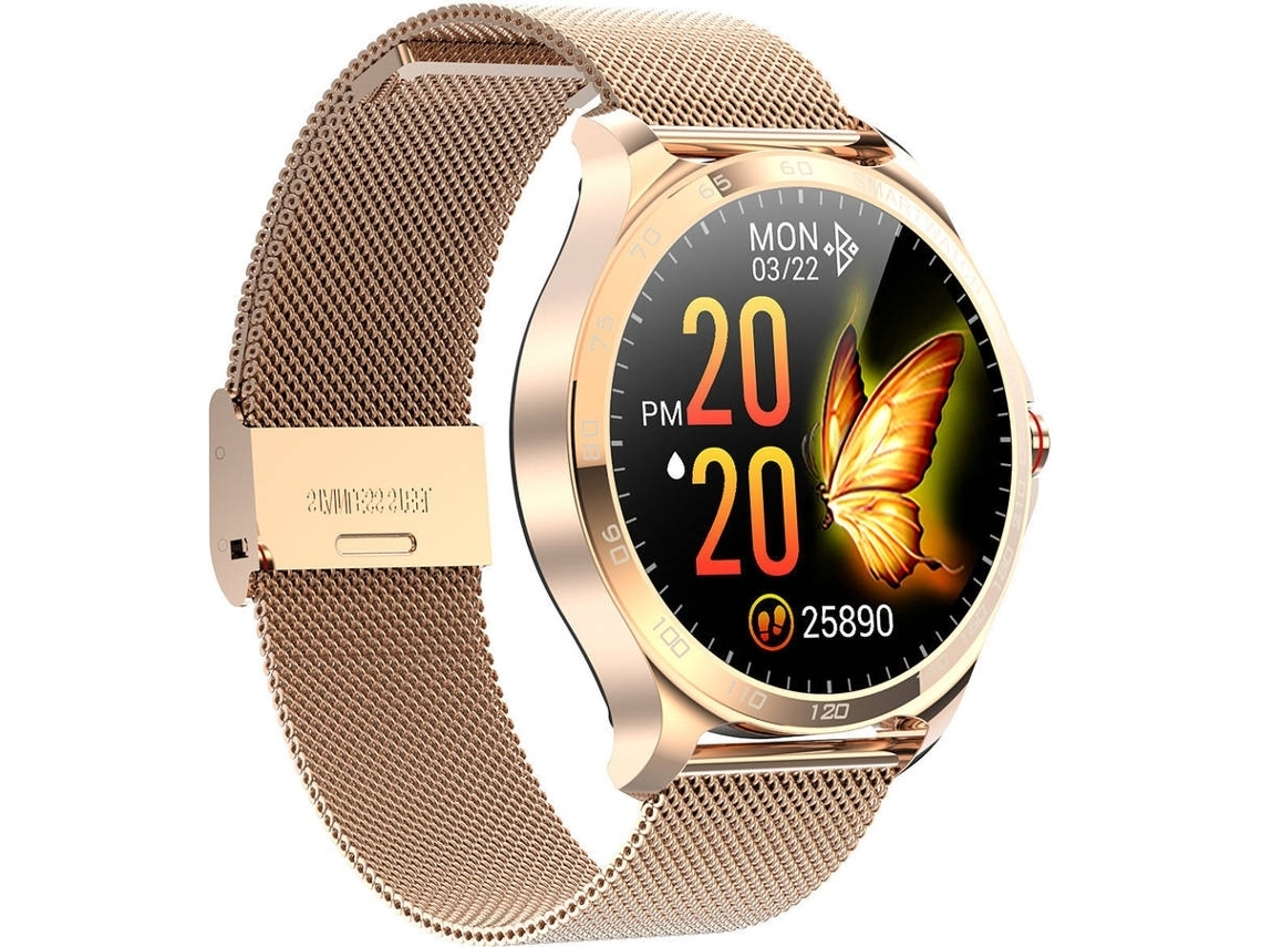 Smartwatch ALIMENTATION Yiz1223 Dourado