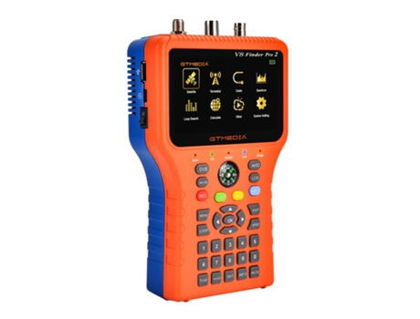 Gt Media V8 Finder Pro Localizador De Satélite Dvb S2x/s2/s/t2/t/c Sintonizador Tela De 4,3 Polegadas Sunny Spaces
