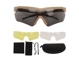 Óculos Desportivos Com Proteção Uv E Resistência A Impactos Para Esqui, Moto, Escalada E Atividades Ao Ar Livre Khaki