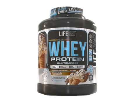 Whey Protein 2Kg LIFEPRO: Sabor Stracciatella