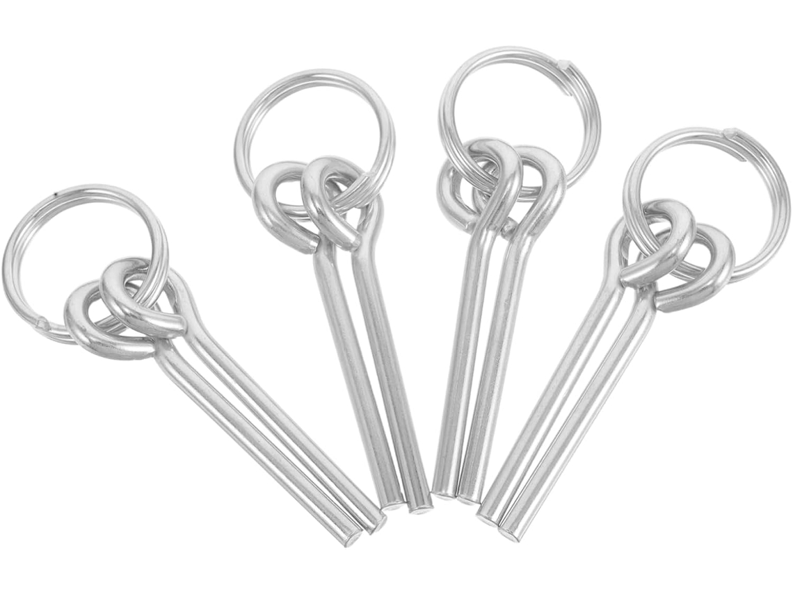 Estacas para barraca de camping, conjunto com 4 estacas