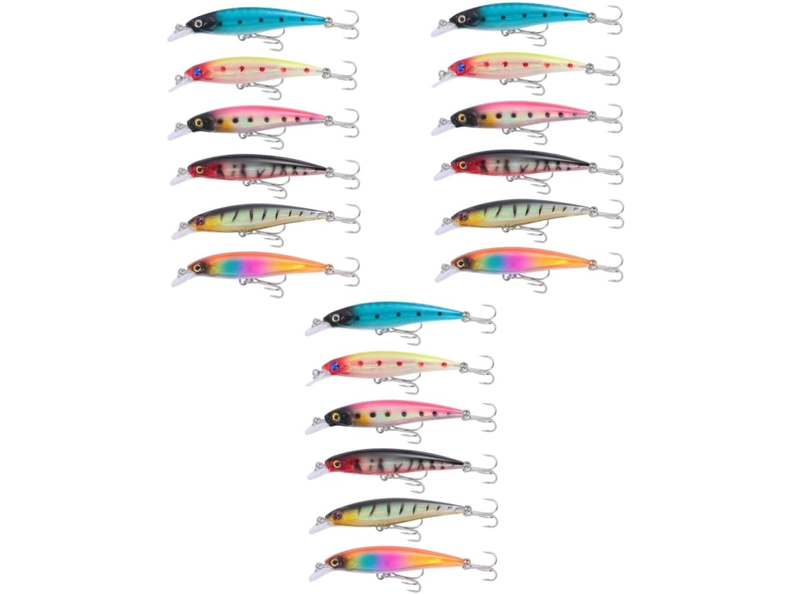 Isca de Pesca Pequena Bionic Bait de 82 Cm e 73 G SFUSHOS