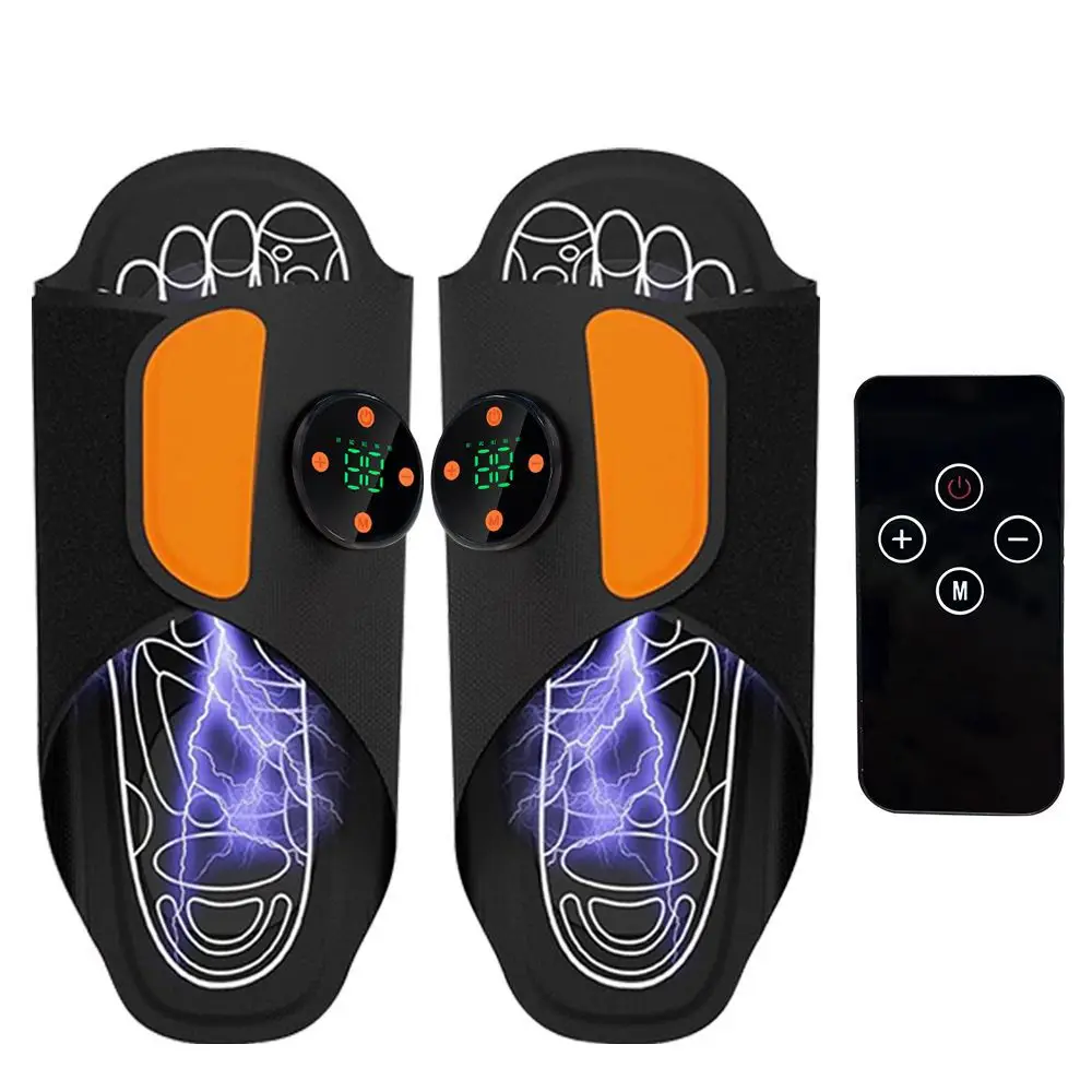 (controle Remoto) Novos Sapatos Elétricos De Massagem Para Os Pés