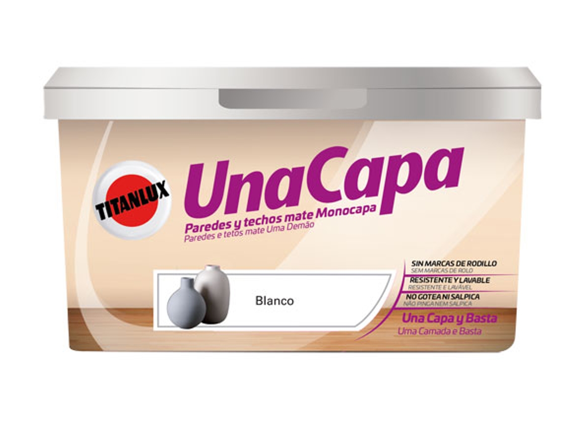 Pintura Plastica Una Capa Mate TITAN