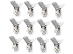 Conjunto De 12 Prendedores Edredom Antiderrapantes, Resistentes E Acolchoados, Ideais Para Colchas E Lençóis Prendedores