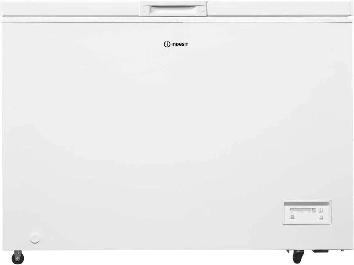 Arca Horizontal INDESIT INCF 3084 E  (Estático - 112 cm - 308 L - Branco)