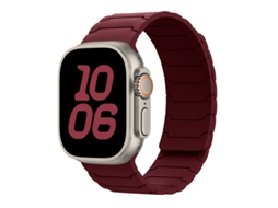 Bracelete Para Apple Watch 42/44/45/46/49mm Claret Cuich