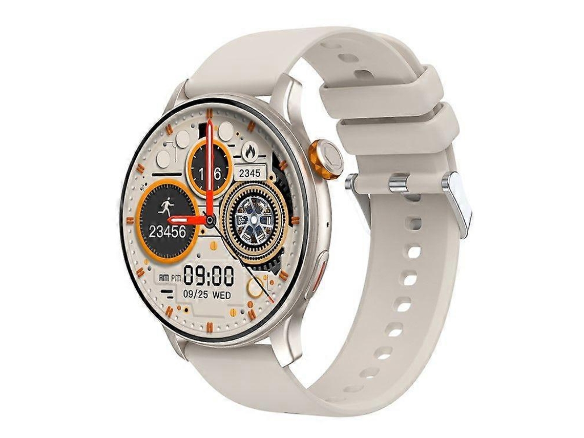 Smartwatch à prova d'água com tela AMOLED de 1,43 polegadas, Bluetooth, chamadas, NFC e rastreador de atividades para Android e iOS VONKELIOS