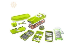 Lurelia Cortador Legumes 2 Lâminas Aço Inoxidável Ajustável Proteção Manual 6 Mm Vermelho Para Frutas