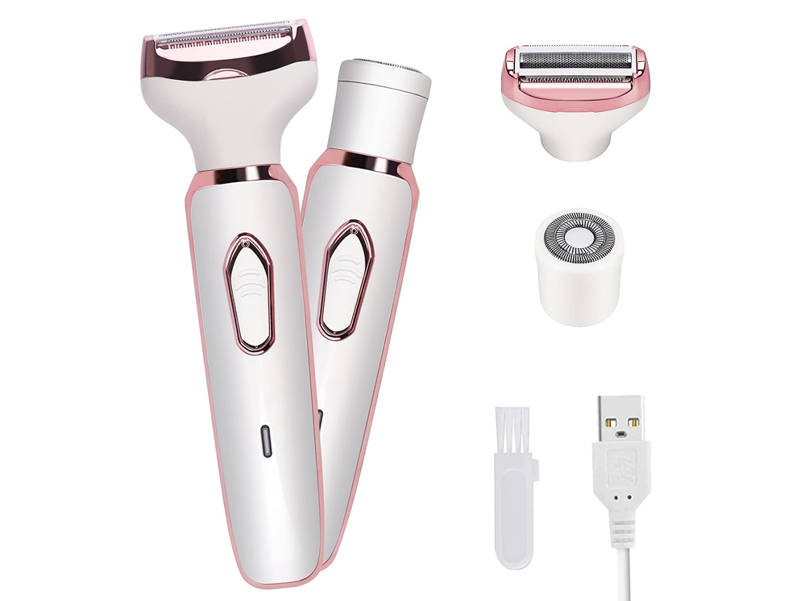 Versátil Beleza Bellower, Aparador De Cabelo De 4 Em 1, Barbear Elétrico De Folha Ultrafino Para Mulheres Para Mulheres