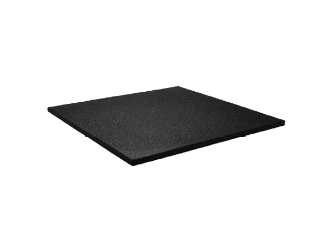 Piso Esportivo 100 X 100 Cm 15Mm Preto STOCKZ