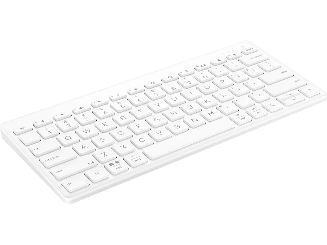 Teclado HP 350 (Bluetooth - Idioma Português - Branco)