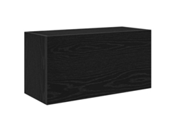 Armário de Parede P/ Casa de Banho MAISON EXCLUSIVE em derivados de madeira preto (60x25x30 cm)