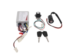 Controlador de Bicicleta 24v 500w S/MARCA com Manopla e Tela