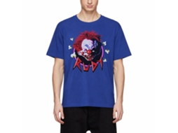 Rockinstone Killer Klowns Rudy Solid Royal Adult T-shirt Size:l